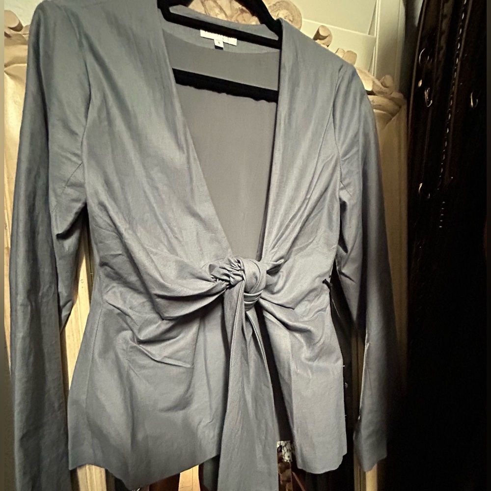 Beautiful blazer with attached tie.